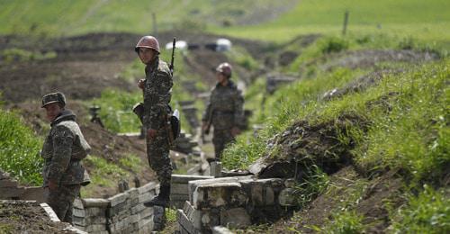 On the contact line in Nagorno-Karabakh. Photo: REUTERS/Staff On the contact line in Nagorno-Karabakh. Photo: REUTERS/Staff