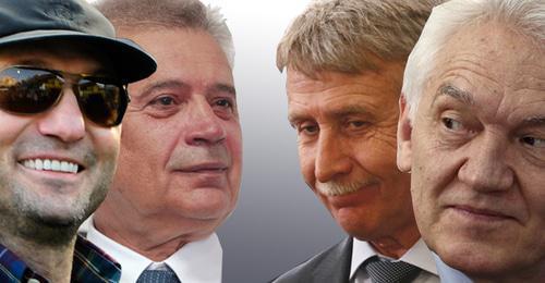 Suleiman Kerimov, Vagit Alekperov, Leonid Mikhelson and Gennady Timchenko (from left to right). Photo: REUTERS/Sergei Karpukhin/Files, REUTERS/Sergei Karpukhin, REUTERS/Sergei Rasulov/ NewsTeam, REUTERS/Sergei Karpukhin Suleiman Kerimov, Vagit Alekperov, Leonid Mikhelson and Gennady Timchenko (from left to right). Photo: REUTERS/Sergei Karpukhin/Files, REUTERS/Sergei Karpukhin, REUTERS/Sergei Rasulov/ NewsTeam, REUTERS/Sergei Karpukhin