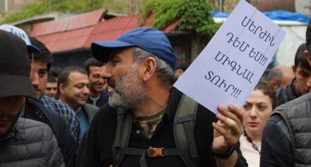 Nikol Pashinyan. Photo by Tigran Petrosyan for the Caucasian Knot. Nikol Pashinyan. Photo by Tigran Petrosyan for the Caucasian Knot.