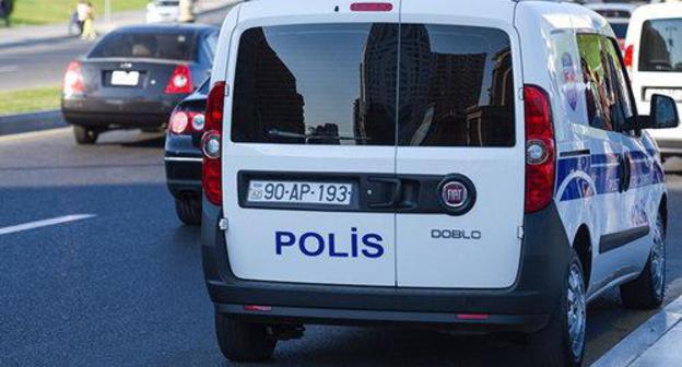 A police car in Azerbaijan. Photo © Sputnik / Murad Orujov https://ru.sputnik.az/incidents/20180428/415087934/baku-zaderzhany-vooruzhennye-lica.html A police car in Azerbaijan. Photo © Sputnik / Murad Orujov https://ru.sputnik.az/incidents/20180428/415087934/baku-zaderzhany-vooruzhennye-lica.html