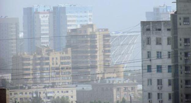 Smog over Volgograd. Photo by Vyacheslav Yaschenko for the Caucasian Knot. Smog over Volgograd. Photo by Vyacheslav Yaschenko for the Caucasian Knot.