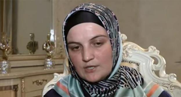Luiza Israilova, Minkail Malizaev's wife, on air of the "Grozny" TV Channel, https://www.youtube.com/watch?time_continue=43&v=K2T912kn13U Luiza Israilova, Minkail Malizaev's wife, on air of the "Grozny" TV Channel, https://www.youtube.com/watch?time_continue=43&v=K2T912kn13U