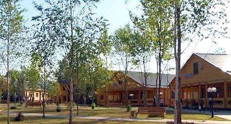 The resort "Mountain spring". Photo: screenshot of the video https://grozny.tv/news.php?id=21732 The resort "Mountain spring". Photo: screenshot of the video https://grozny.tv/news.php?id=21732
