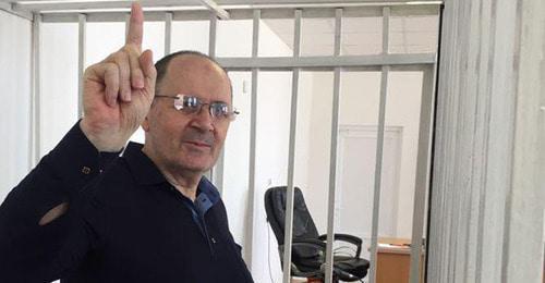 Oyub Titiev. Photo: press service of the HRC "Memorial" Oyub Titiev. Photo: press service of the HRC "Memorial"