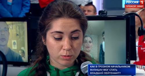 A screenshot of the "Direct line" with Vladimir Putin held on June 7, 2018. https://www.youtube.com/watch?v=bwAgepeEw3k&t=4541s A screenshot of the "Direct line" with Vladimir Putin held on June 7, 2018. https://www.youtube.com/watch?v=bwAgepeEw3k&t=4541s