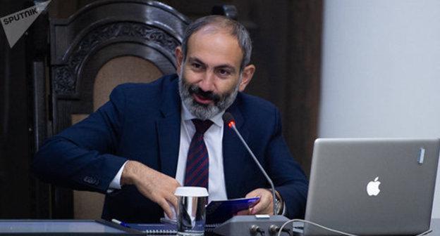 Nikol Pashinyan. Photo: © Sputnik / Asatur Yesayantshttps://ru.armeniasputnik.am/politics/20180621/12788436/premer-armenii-ne-prinyal-otstavku-tandilyan.html Nikol Pashinyan. Photo: © Sputnik / Asatur Yesayantshttps://ru.armeniasputnik.am/politics/20180621/12788436/premer-armenii-ne-prinyal-otstavku-tandilyan.html