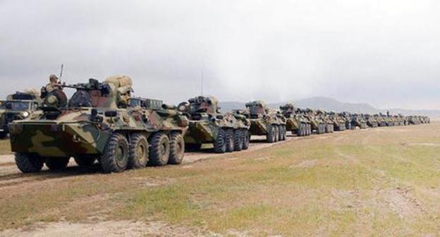 Military drills in Azerbaijan Photo: © Azerbaijan's Ministry of Defence, https://sputnik-georgia.ru/caucasus/20170418/235644567/Krupnomasshtabnye-uchenija-prodolzhajutsja-v-Azerbajdzhane.html Military drills in Azerbaijan Photo: © Azerbaijan's Ministry of Defence, https://sputnik-georgia.ru/caucasus/20170418/235644567/Krupnomasshtabnye-uchenija-prodolzhajutsja-v-Azerbajdzhane.html