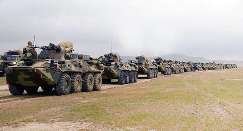 Military drills in Azerbaijan Photo: © Azerbaijan's Ministry of Defence, https://sputnik-georgia.ru/caucasus/20170418/235644567/Krupnomasshtabnye-uchenija-prodolzhajutsja-v-Azerbajdzhane.html Military drills in Azerbaijan Photo: © Azerbaijan's Ministry of Defence, https://sputnik-georgia.ru/caucasus/20170418/235644567/Krupnomasshtabnye-uchenija-prodolzhajutsja-v-Azerbajdzhane.html