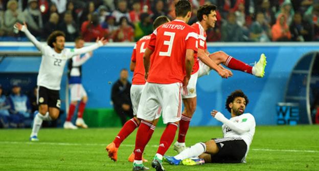 Russia v Egypt 2018 FIFA World Cup match. Photo: REUTERS/Dylan Martinez Russia v Egypt 2018 FIFA World Cup match. Photo: REUTERS/Dylan Martinez