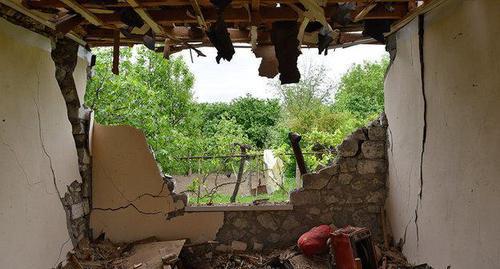 The destroyed home in the Agdam District of Azerbaijan. Photo https://ru.sputnik.az/karabakh/20171112/412717929/oborona-obstrel-front-azerbajdzhan-armenija.html The destroyed home in the Agdam District of Azerbaijan. Photo https://ru.sputnik.az/karabakh/20171112/412717929/oborona-obstrel-front-azerbajdzhan-armenija.html
