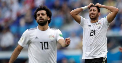 The Egyptian national football team. Photo: REUTERS/Ueslei Marcelino The Egyptian national football team. Photo: REUTERS/Ueslei Marcelino