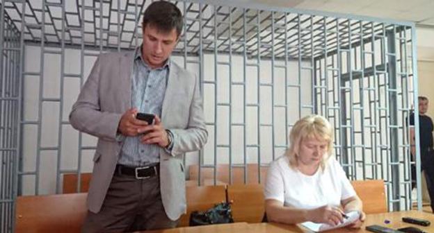 Advocates Petr Zaikin and Marina Dubrovina. Photo: press service of HRC 'Memorial' Advocates Petr Zaikin and Marina Dubrovina. Photo: press service of HRC 'Memorial'