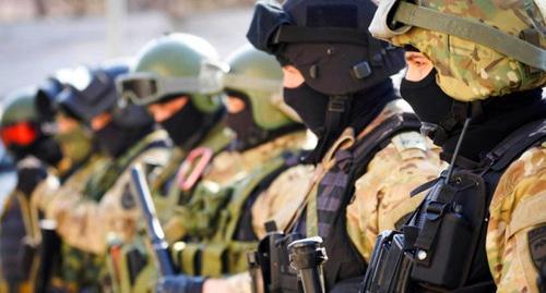 Russian special task forces. Photo: http://nac.gov.ru/antiterroristicheskie-ucheniya/v-karabashe-proshli-ucheniya-arsenal-2018.html Russian special task forces. Photo: http://nac.gov.ru/antiterroristicheskie-ucheniya/v-karabashe-proshli-ucheniya-arsenal-2018.html