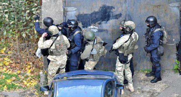 The special operation in Tbilisi. November 22, 2017. Photo: REUTERS/Irakli Gedenidze The special operation in Tbilisi. November 22, 2017. Photo: REUTERS/Irakli Gedenidze