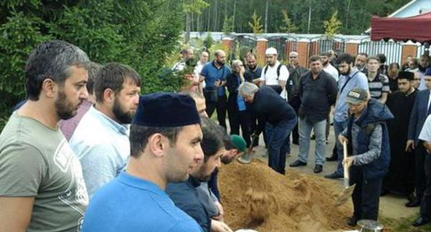 The funeral of the journalist Orkhan Djemal. Moscow, August 7, 2018. Photo by the "Caucasian Knot" correspondent The funeral of the journalist Orkhan Djemal. Moscow, August 7, 2018. Photo by the "Caucasian Knot" correspondent