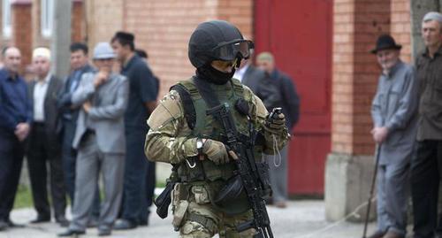 Law enforcer, Ingushetia. Photo: REUTERS/Kazbek Basayev Law enforcer, Ingushetia. Photo: REUTERS/Kazbek Basayev