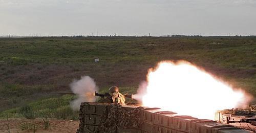 Military drills at Adanak training ground, Dagestan. Photo: press service of the Ministry of Defence of the Russian Federation, http://syria.mil.ru Military drills at Adanak training ground, Dagestan. Photo: press service of the Ministry of Defence of the Russian Federation, http://syria.mil.ru