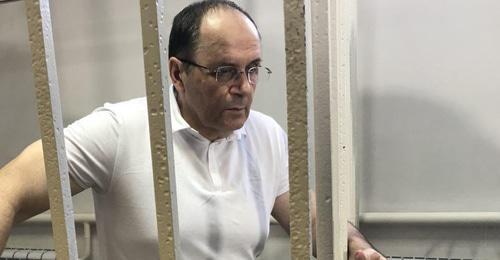 Oyub Titiev. Photo: press service of the Human Rights Centre "Memorial" Oyub Titiev. Photo: press service of the Human Rights Centre "Memorial"