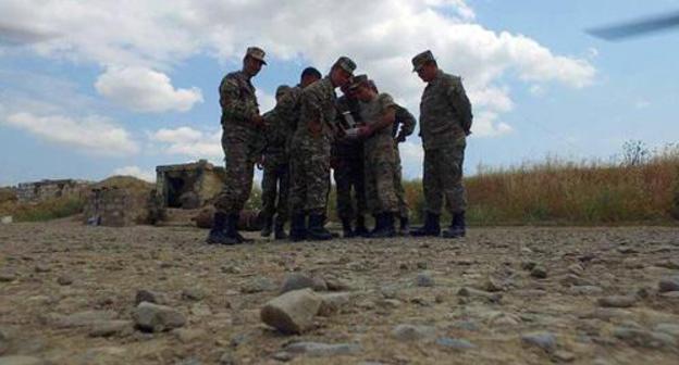 Soldiers of the Azerbaijani Army. Photo: © press service of the Ministry of Defence of Azerbaijan Soldiers of the Azerbaijani Army. Photo: © press service of the Ministry of Defence of Azerbaijan