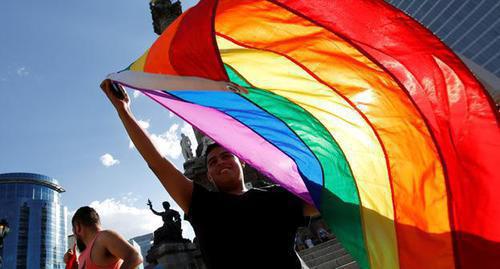The LGBT community flag. Photo: REUTERS/Henry Romero The LGBT community flag. Photo: REUTERS/Henry Romero