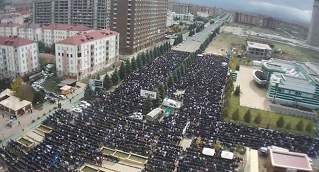 View of Zyazikov Avenue, Magas, October 12, 2018. Photo by Umar Yovloi for the Caucasian Knot View of Zyazikov Avenue, Magas, October 12, 2018. Photo by Umar Yovloi for the Caucasian Knot