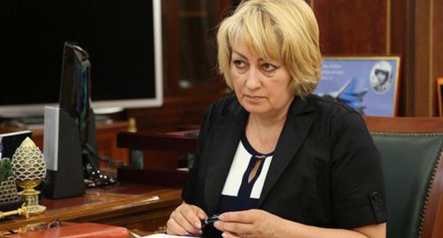 Marifa Sultygova. Photo: press service of Ingushetia leadership Marifa Sultygova. Photo: press service of Ingushetia leadership