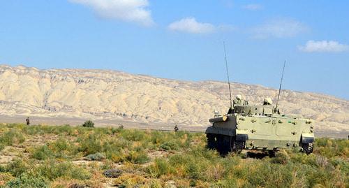 Military vehicles of the Azerbaijani Army. Photo: https://mod.gov.az/ru/foto-arhiv-045/ Military vehicles of the Azerbaijani Army. Photo: https://mod.gov.az/ru/foto-arhiv-045/