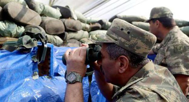 The Azerbaijani Minister of Defence in the trenches. Photo https://mod.gov.az/ru/foto-arhiv-045/ The Azerbaijani Minister of Defence in the trenches. Photo https://mod.gov.az/ru/foto-arhiv-045/