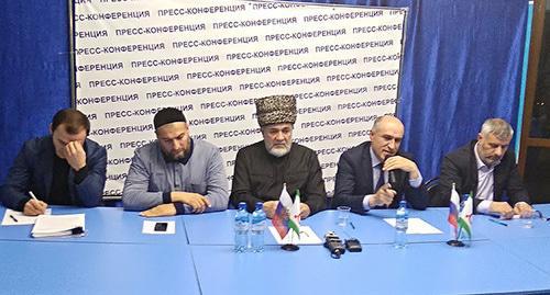 Press conference in Nazran, November 21, 2018. Photo by Umar Yovloi for the Caucasian Knot Press conference in Nazran, November 21, 2018. Photo by Umar Yovloi for the Caucasian Knot