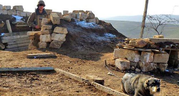 At the contact line in Nagorno-Karabakh. Photo by Alvard Grigoryan for the Caucasian Knot At the contact line in Nagorno-Karabakh. Photo by Alvard Grigoryan for the Caucasian Knot