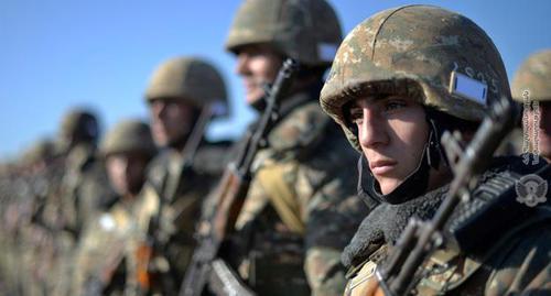 Soldiers of the Armenian Army. Photo: http://www.mil.am/hy/news/5226 Soldiers of the Armenian Army. Photo: http://www.mil.am/hy/news/5226