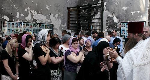 Mourning events in School No.1 in Beslan, September 3, 2015. Photo: REUTERS/Kazbek Basayev Mourning events in School No.1 in Beslan, September 3, 2015. Photo: REUTERS/Kazbek Basayev