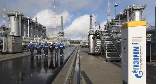 Gas transmission system at 'Portovaya' station. Photo: http://www.gazprom.ru/f/posts/69/824859/portovaya-compressor-station.jpg Gas transmission system at 'Portovaya' station. Photo: http://www.gazprom.ru/f/posts/69/824859/portovaya-compressor-station.jpg