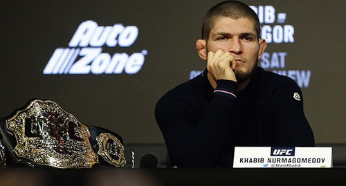 Khabib Nurmagomedov. Photo: REUTERS/Noah K. Murray-USA TODAY Sports Khabib Nurmagomedov. Photo: REUTERS/Noah K. Murray-USA TODAY Sports