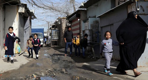 Children going to school, Baghdad (Iraq), December 16, 2018. Photo: REUTERS/Thaier al-Sudani Children going to school, Baghdad (Iraq), December 16, 2018. Photo: REUTERS/Thaier al-Sudani