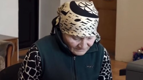 Malida Mageramova, a resident of Chechnya, on air of the Chechen TV Channel. Photo: screenshot from video broadcasted by 'Grozny' TV Channel https://www.youtube.com/watch?v=mg0cQnnkKSI Malida Mageramova, a resident of Chechnya, on air of the Chechen TV Channel. Photo: screenshot from video broadcasted by 'Grozny' TV Channel https://www.youtube.com/watch?v=mg0cQnnkKSI