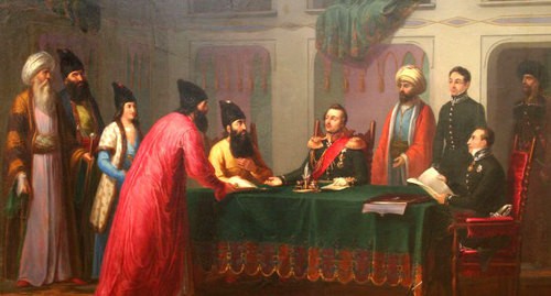 Martin Zaleski, the Turkmenchay Peace of 1828, http://www.palacegomel.by https://ru.wikipedia.org Martin Zaleski, the Turkmenchay Peace of 1828, http://www.palacegomel.by https://ru.wikipedia.org