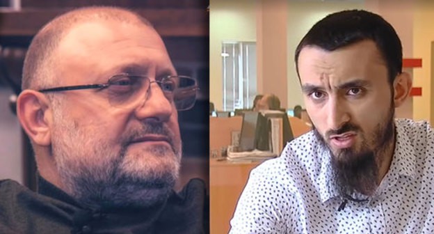 Djambulat Umarov, Tumso Abdurakhmanov. Screenshot from video 'Chechnya Today' https://www.youtube.com/watch?v=Fl6HuUnYrqg and Palitra TV https://ok.ru/video/12574852433. Collage made by the Caucasian Knot Djambulat Umarov, Tumso Abdurakhmanov. Screenshot from video 'Chechnya Today' https://www.youtube.com/watch?v=Fl6HuUnYrqg and Palitra TV https://ok.ru/video/12574852433. Collage made by the Caucasian Knot