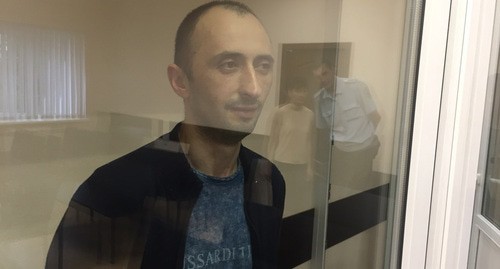 Mikhail Savostin in the courtroom. Photo: press service of the Committee in support of political prisoner Mikhail Savostin Mikhail Savostin in the courtroom. Photo: press service of the Committee in support of political prisoner Mikhail Savostin