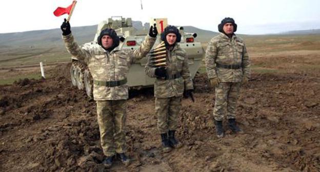 Military exercises of the Azerbaijani army. March 2019. Photo by the press service of the Azerbaijani Ministry of Defence https://mod.gov.az/ru/news/podrazdeleniya-pvo-proveli-ucheniya-s-boevoj-strelboj-video-25891.html Military exercises of the Azerbaijani army. March 2019. Photo by the press service of the Azerbaijani Ministry of Defence https://mod.gov.az/ru/news/podrazdeleniya-pvo-proveli-ucheniya-s-boevoj-strelboj-video-25891.html