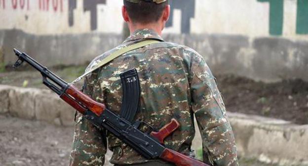 Soldier of Nagorno-Karabakh Army. Photo by Alvard Grigoryan for the Caucasian Knot Soldier of Nagorno-Karabakh Army. Photo by Alvard Grigoryan for the Caucasian Knot