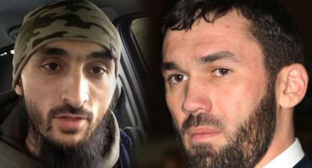 Tumso Abdurakhmanov and Magomed Daudov. Photo: screenshot of the video 'Residence permit in Russian and Poland' ABU-SADDAM SHISHANI, https://www.youtube.com/watch?v=B8DMZBYQatI Photo: press service of the United Russia party https://chechen.er.ru/persons/9072/ Collage by the 'Caucasian Knot' Tumso Abdurakhmanov and Magomed Daudov. Photo: screenshot of the video 'Residence permit in Russian and Poland' ABU-SADDAM SHISHANI, https://www.youtube.com/watch?v=B8DMZBYQatI Photo: press service of the United Russia party https://chechen.er.ru/persons/9072/ Collage by the 'Caucasian Knot'