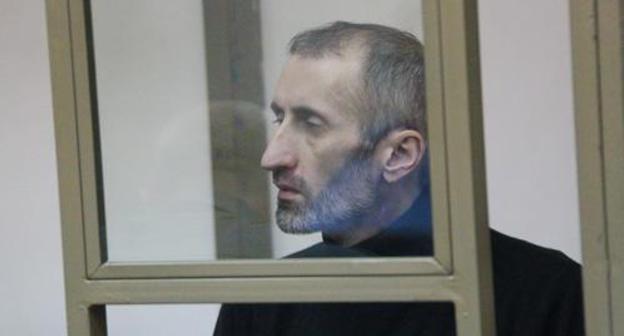 Aslan Yandiev in the court room. Photo by Konstantin Volgin for the "Caucasian Knot" Aslan Yandiev in the court room. Photo by Konstantin Volgin for the "Caucasian Knot"