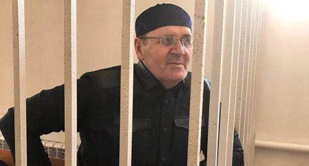 Oyub Titiev in a prison cell. Photo by the "Caucasian Knot" correspondent Oyub Titiev in a prison cell. Photo by the "Caucasian Knot" correspondent