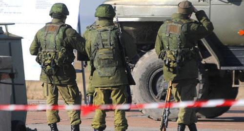 Law enforcers. Photo: Yelena Sineok / Yuga.ru Law enforcers. Photo: Yelena Sineok / Yuga.ru