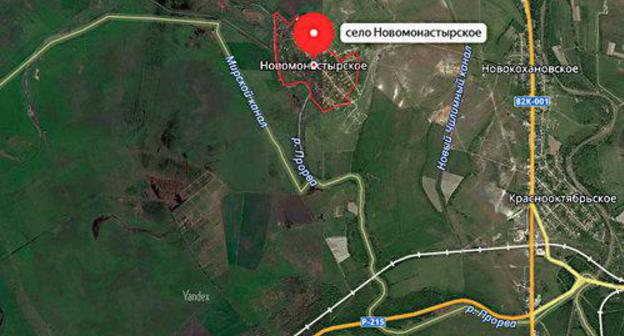 Map of the village of Monastyrskoye (Dagestan) and its surroundings. Photo: Yandex.Maps Map of the village of Monastyrskoye (Dagestan) and its surroundings. Photo: Yandex.Maps