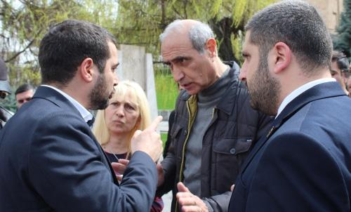 Participants of action in Yerevan, April 8, 2019. Photo by Tigran Petrosyan for the Caucasian Knot Participants of action in Yerevan, April 8, 2019. Photo by Tigran Petrosyan for the Caucasian Knot