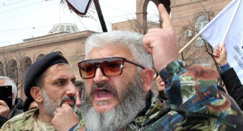 Participants of protest action in Yerevan, April 8, 2019. Photo by Tigran Petrosyan for the Caucasian Knot Participants of protest action in Yerevan, April 8, 2019. Photo by Tigran Petrosyan for the Caucasian Knot