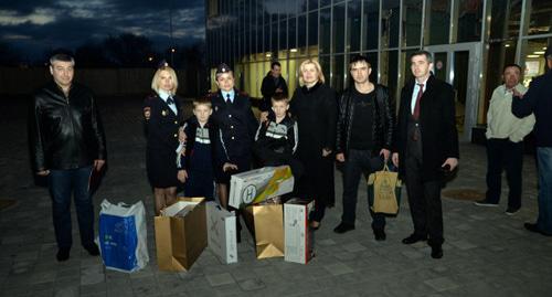 Two boys from Syria at an airport in Kabardino-Balkaria. Photo: press service of Interior Ministry of Russia, https://скфо.мвд.рф/novosti/item/16480018 Two boys from Syria at an airport in Kabardino-Balkaria. Photo: press service of Interior Ministry of Russia, https://скфо.мвд.рф/novosti/item/16480018