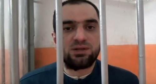 Aslan Cherkesov, a resident of Kabardino-Balkaria, convicted for killing a football fan. Photo: screenshot of the video by the "Caucasian Knot" Aslan Cherkesov, a resident of Kabardino-Balkaria, convicted for killing a football fan. Photo: screenshot of the video by the "Caucasian Knot"